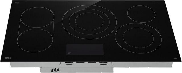 LG 36" Black Electric Cooktop-3