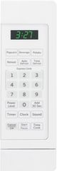 GE® 0.7 Cu. Ft. White Countertop Microwave-1