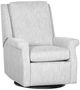Fairfield® Customizable Greek Key Arm Manual Swivel Glider Recliner -0