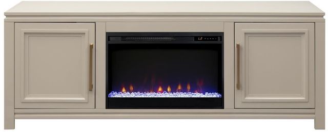 Legends Home The Cove Khaki 72" Fireplace Console-1