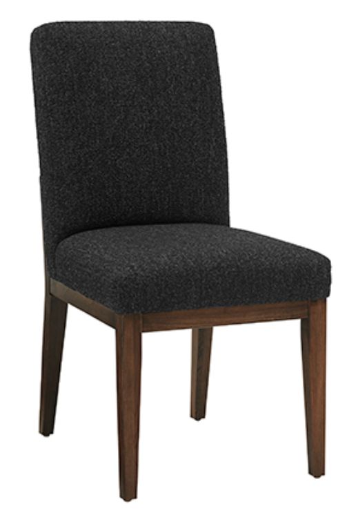 LM Co Home By Vaughan-Bassett Crafted Cherry by Ben & Erin Napier Black/Dark Cherry Upholstered Side Chair-0