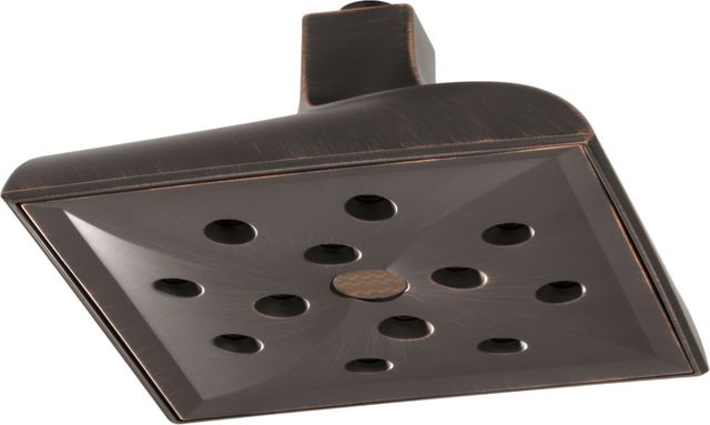 Brizo Virage® Venetian Bronze® Ceiling Mount Showerhead with H2OKinetic Technology-0