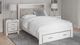 Signature Design by Ashley® Altyra White King Upholstered Storage Bed-4