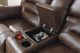 Signature Design by Ashley® Stoneland Chocolate Reclining Loveseat with Console-2