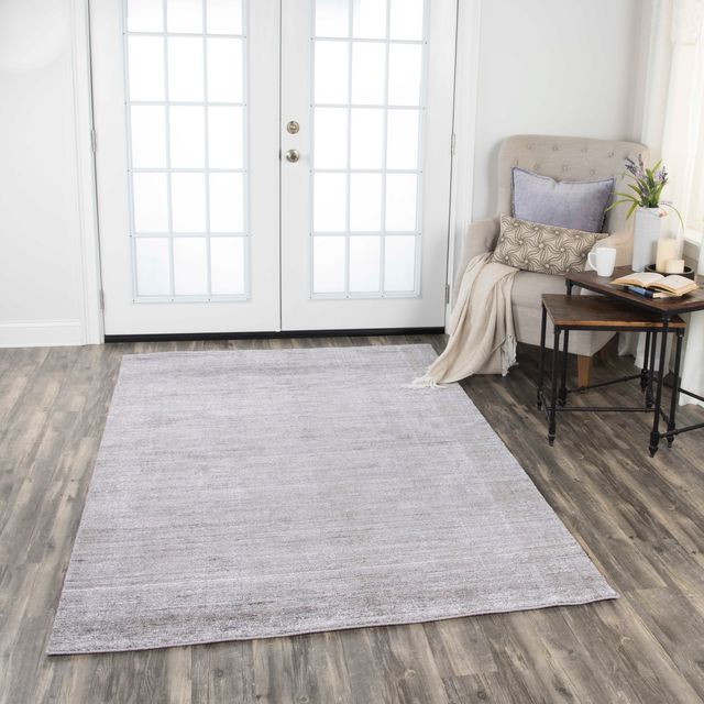 Rizzy Home Grand Haven Gray 5' x 8' Rug-2
