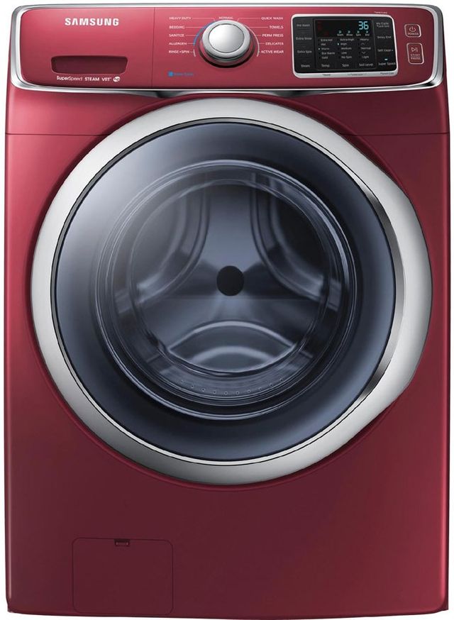Samsung 5400 Series Merlot Front Load Washer-0