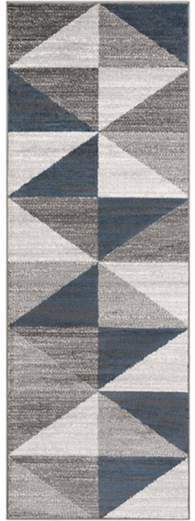 Surya Monte Carlo Light Gray 3'x7' Runner Rug-0