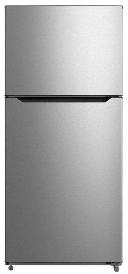 Element® 28 in. 14.2 Cu. Ft. Stainless Steel Top Freezer Refrigerator -0