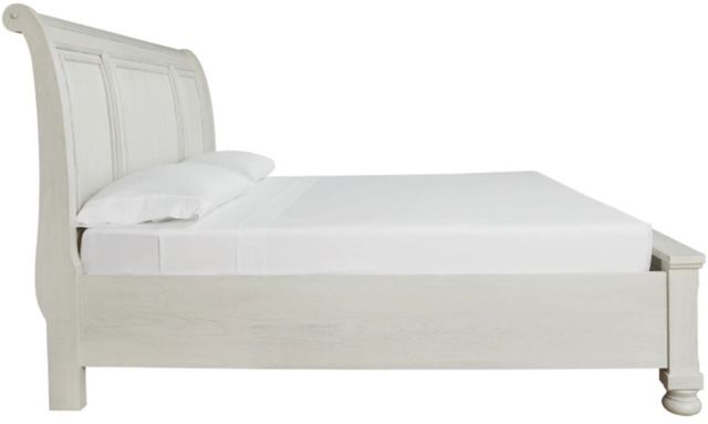 Signature Design by Ashley® Robbinsdale 5-Piece Antique White Queen Storage Sleigh Bedroom Set-2