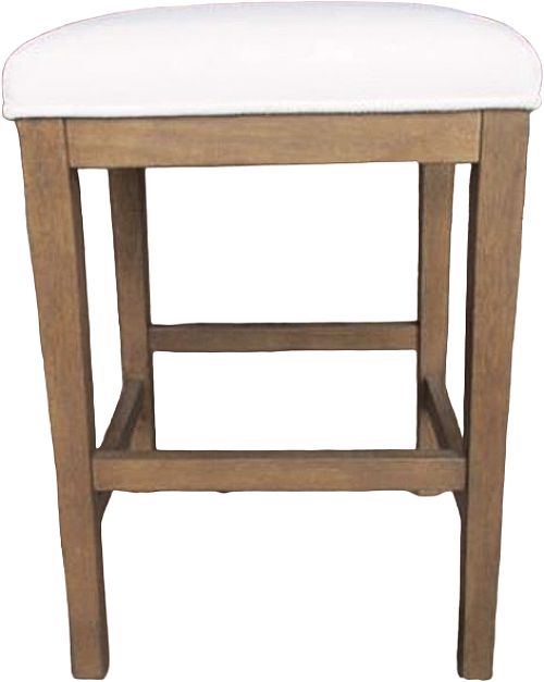 Magnussen Home® Lindon Belgian Wheat/Sauve Blanco Counter Stool with Upholstered Seat-0