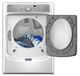 Maytag® 7.4 Cu. Ft. White Front Load Gas Dryer-1