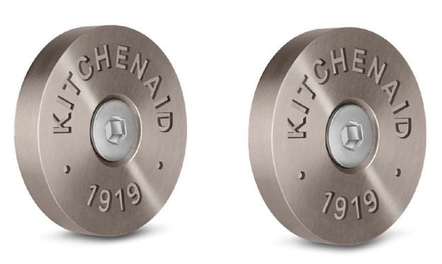 KitchenAid® Commercial Style Bronze Range Handle Medallion Kit-0