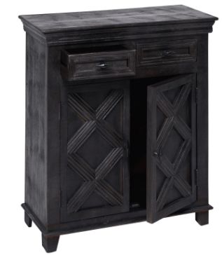Jaipur Furniture Alderfer Onyx Sand 2-Door Cabinet-1