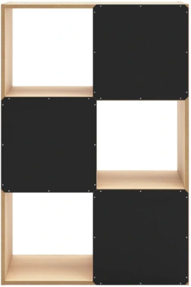 Signature Design by Ashley® Piperton Tan Six Cube Organizer-3