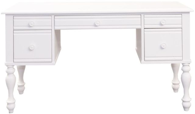 Liberty Furniture Summer House I Oyster White Vanity Desk-1