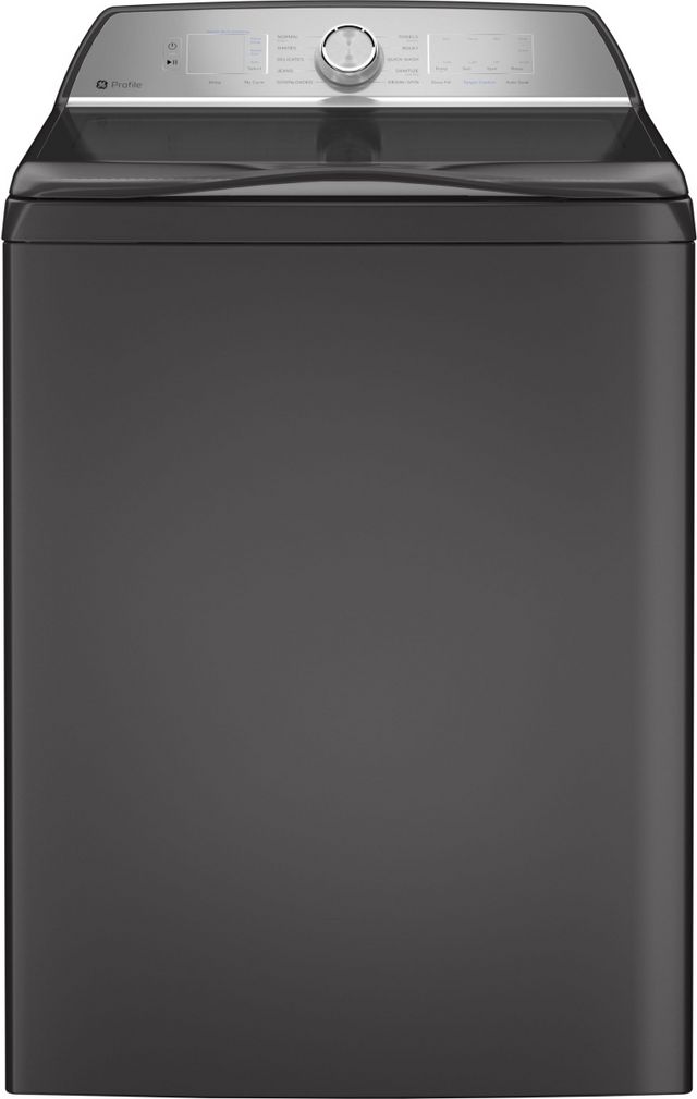 GE Profile™ 4.9 Cu. Ft. Diamond Gray Agitator Top Load Washer