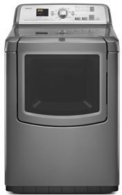 Maytag® Bravos XL® High Efficiency Front Load Electric Steam Dryer-Granite