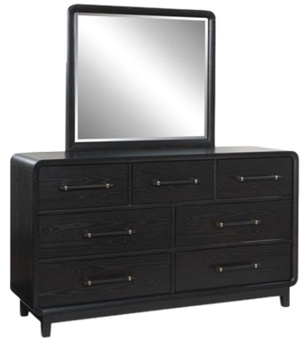 Signature Design by Ashley® Rylandyn Black Dresser and Mirror-0