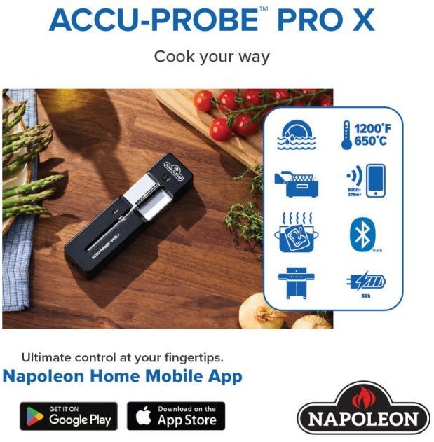 Napoleon ACCU-PROBE™ PRO X Smart Meat Thermometer-4