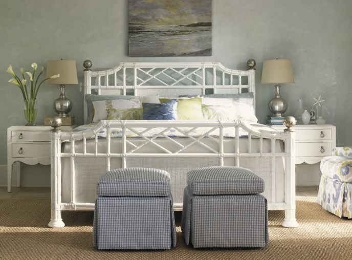 Tommy Bahama Pritchards Bay Panel Bed - Thumbnail 4