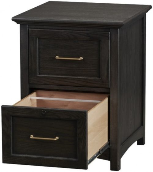 Winners Only® Addison Charcoal File Cabinet-2
