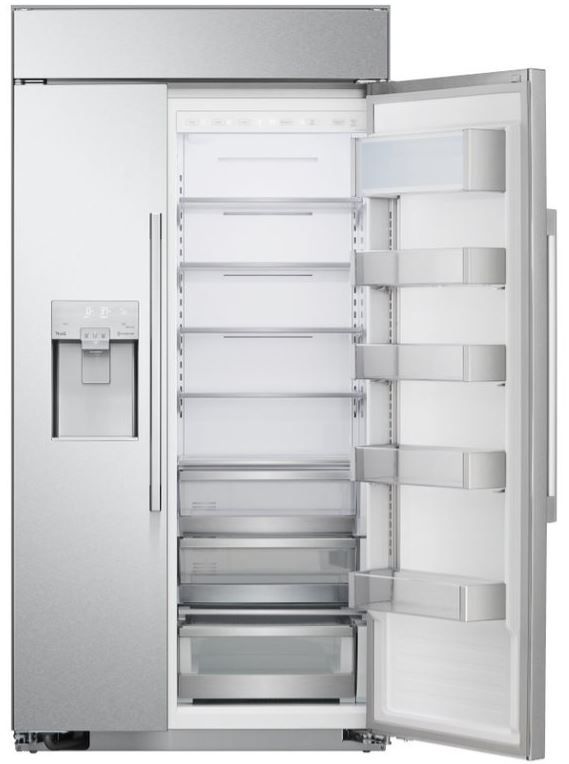 LG Studio 25.6 Cu. Ft. Stainless Steel Built In Side-By-Side Refrigerator-2