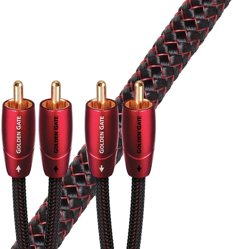 AudioQuest Golden Gate RCA > RCA 9.8' Analog Audio