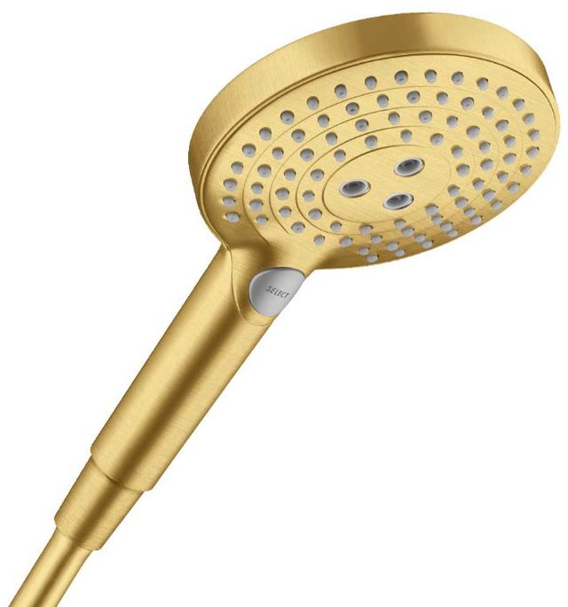 Hansgrohe Raindance Select S Brushed Gold Optic 2.5 GPM Handshower-0