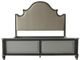 ACME Furniture House Beatrice Beige/Charcoal/Light Gray Queen Panel Bed-4