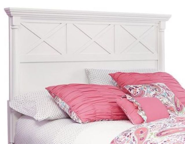 Signature Design by Ashley® Kaslyn 4-Piece White Queen Panel Headboard Bed Set-1
