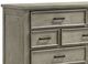 American Wholesale Furniture Sienna Gray Dresser-1