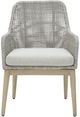 Signature Design by Ashley® Seton Creek 2-Piece Gray Aluminum/Resin Outdoor Dining Arm Chair-3