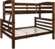Powell® Porter Espresso Twin/Full Bunk Bed-5