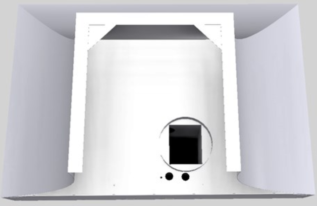 Vent-A-Hood® Designer Series 36" White Wall Mounted Range Hood-3