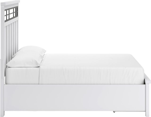 Benchcraft® Ashbryn White California King Storage Panel Bed-2