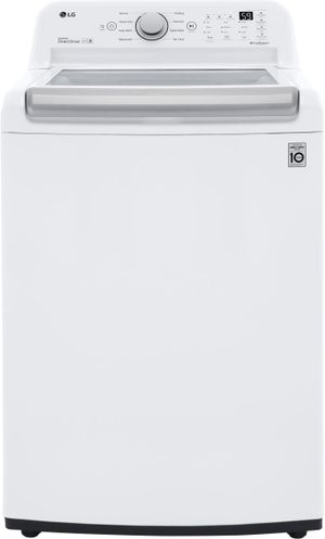 front view of the LG 5.0 Cu. Ft. White Top Load Washer