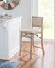 Linon Keira Gray Wash Folding Counter Stool-1