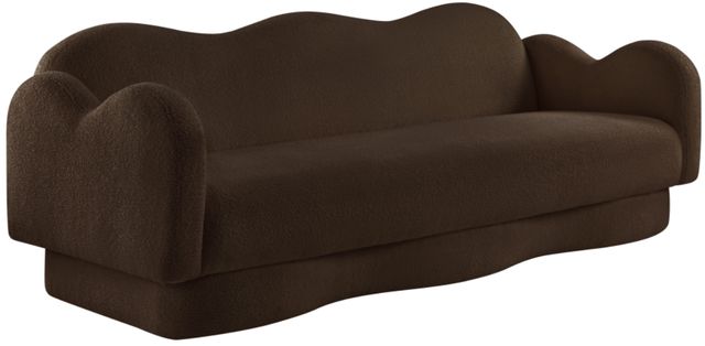 Meridian Furniture Bloom Brown Upholstered Sofa-0