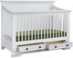 EA Baby Portico White Storage Crib-1