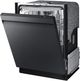 Samsung 24" Fingerprint Resistant Matte Black Steel Top Control Built In Dishwasher-4