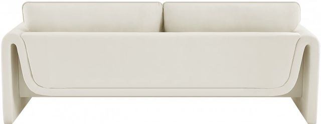 Meridian Furniture Sloan Cream Velvet Sofa-3