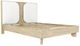 LH Home Haru Sand Wash Queen Panel Upholstered Bed-0