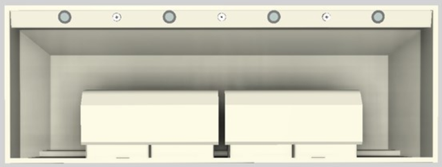 Vent-A-Hood® Designer Series 66" Biscuit Wall Mounted Range Hood-2