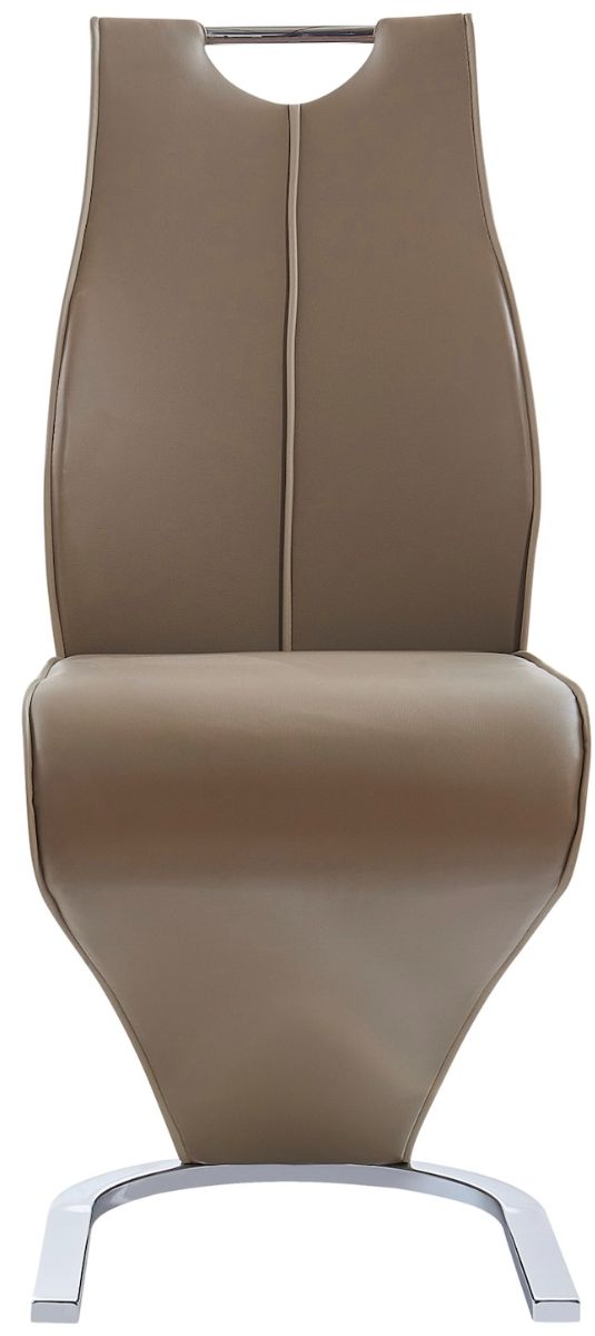 Global Furniture USA D4127 2-Piece Brown Dining Chair Set-1