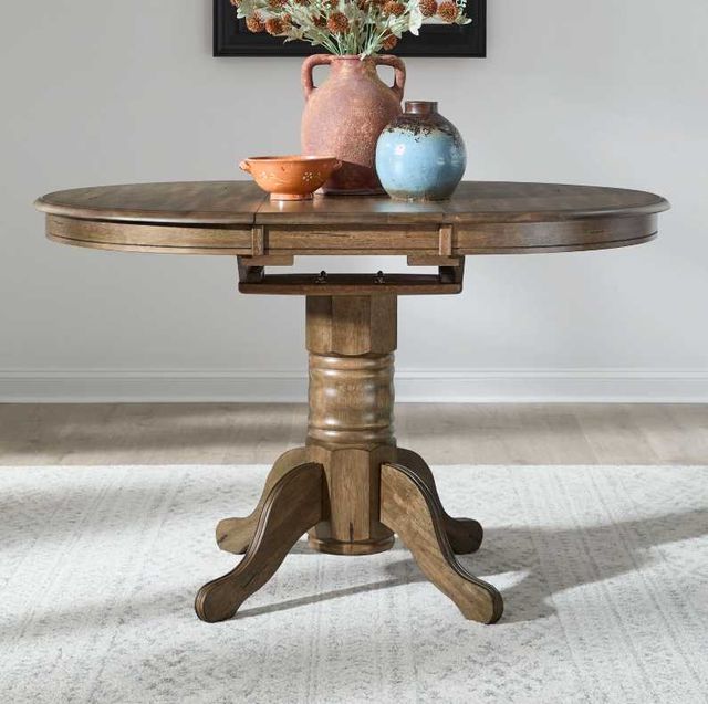 Liberty Furniture Carolina Crossing Antique Honey Gathering Table-1