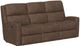 Flexsteel® Customizable Catalina Leather Manual Reclining Sofa-0