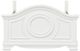 Mazin Furniture Lucida White Twin Bed-2