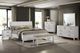 Intercon Andover Gray/White Upholstered Bench-1