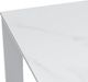 Intercon Alexa White Aluminum/Stone Outdoor Dining Table-4