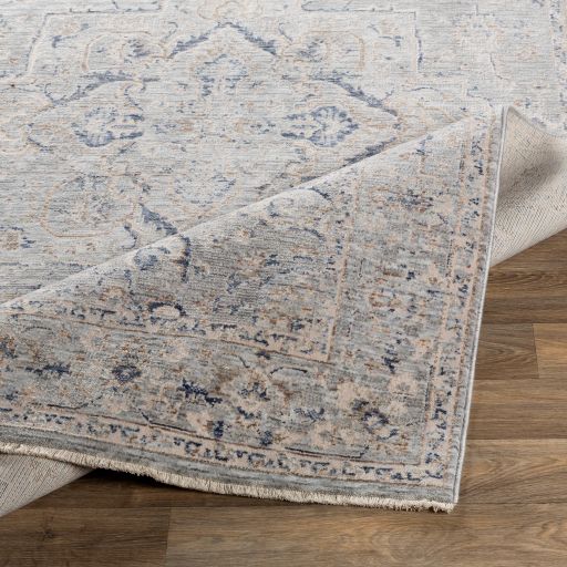 Surya Palazzo Light Blue/Light Gray 9'x13' Area Rug-3